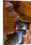 Cascades along Deer Creek in slot canyon, Grand Canyon National Park, Arizona