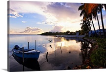 Tranquil Sunset in a Fishing Village, La Parguera, Puerto Rico