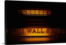 11 Wall St. Building Sign