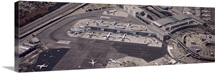Aerial view of an airport, San Francisco, California