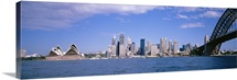 Australia, Sydney Harbor, skyline