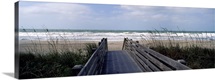 Boardwalk on the beach, Nokomis, Sarasota County, Florida,