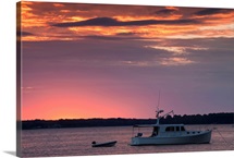 Boat in the river, Saint Michaels, Chesapeake Bay, Maryland