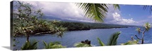 Botanical garden at the coast, Kahanu Garden, National Tropical Botanical Garden, Hana, Maui, Hawaii