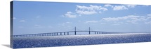 Bridge across a bay, Sunshine Skyway Bridge, Tampa Bay, Florida