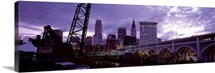Bridge across a river, Detroit Avenue Bridge, Cleveland, Ohio
