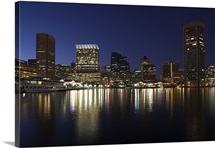 Buildings at the waterfront, Inner Harbor, Baltimore, Maryland