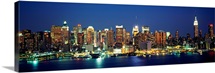 Buildings at the waterfront, Manhattan, New York City, New York State