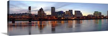 Buildings at the waterfront, Portland, Multnomah County, Oregon