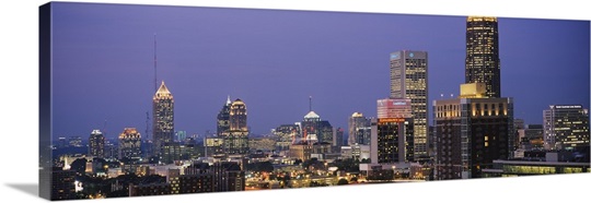 Buildings in a city, Atlanta, Georgia