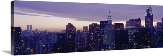 Buildings in a city, Manhattan, New York City