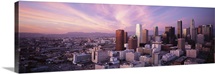 California, Los Angeles, High angle view of the city