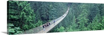 Canada, British Columbia, Vancouver, suspended walk