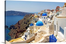 Church, Oia, Santorini, Cyclades Islands, Greece