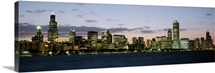 City at the waterfront, Chicago, Illinois
