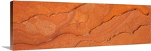 Close-up Sandstone rocks Lake Superior shore Upper Peninsula MI