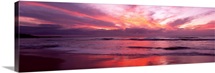 Clouds over the sea at sunset, Hapuna Beach, South Kohala Coast, Big Island, Hawaii