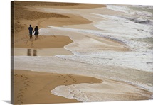 Couple Walking Makena Beach