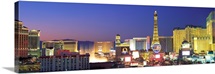 Dusk The Strip Las Vegas NV