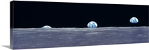 Earth Rise fr Lunar Surface