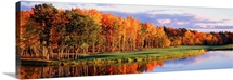 Fall Golf Course New England