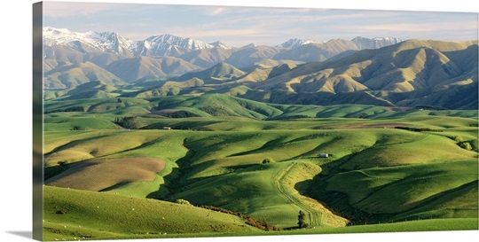 Farmland S Canterbury New Zealand 