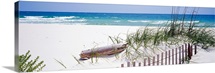 Fence on the beach, Alabama, Gulf of Mexico