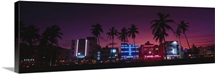 Florida, South Beach Miami, night