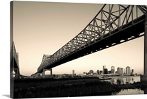 Greater New Orleans Bridge, Mississippi River, New Orleans, Louisiana