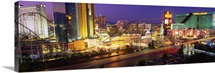 High angle view of a city, Las Vegas, Nevada