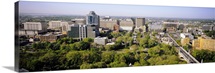 High angle view of a city, Wilmington, Delaware