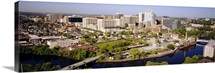 High angle view of a city, Wilmington, Delaware