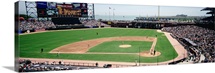 High angle view of a stadium, Pac Bell Stadium, San Francisco, California