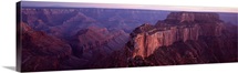 High angle view of rock formations, Grand Canyon National Park, Arizona
