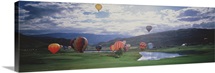 Hot air balloons Snowmass CO