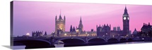 Houses of Parliament Westminster Bridge &amp; Big Ben London England