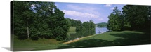 Lake on a golf course, Legend Course, Stillwaters Golf Club, Dadeville, Alabama