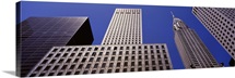Low angle view of buildings, New York City, New York State