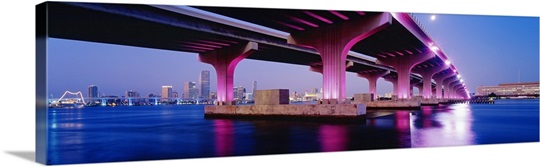 MacArthur Causeway Biscayne Bay Miami FL