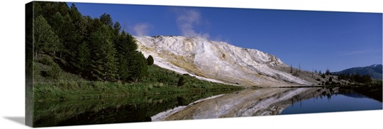 Mammoth Terrace Canary Spring Yellowstone National Park WY