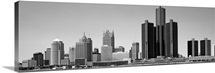 Michigan, Detroit, Skyscrapers in the city