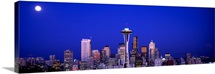 Moonrise Seattle WA