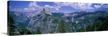 Nevada Fall and Half Dome Yosemite National Park California