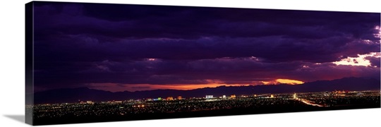 Nevada, Las Vegas, storm