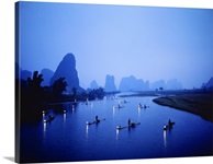 Night Fishing Guilin China
