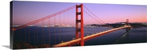 Night Golden Gate Bridge San Francisco CA