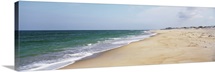 North Carolina, Cape Hatteras, Waves crashing on the beach