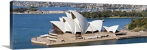 Opera house at the waterfront, Sydney Opera House, Sydney Harbor, Sydney, New South Wales, Australia