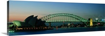 Opera House &amp; Harbor Bridge Sydney Australia