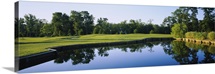Pond on a golf course, Salt Pond Golf Club, Delaware